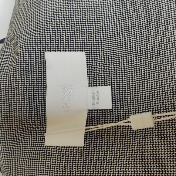 Boss🖤🤍houndstooth jacket, black/white, size 14 🆕 - Picture 11 of 15